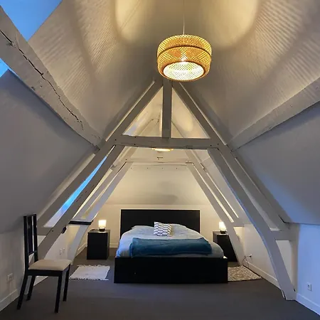 Apartment Sous Les Toits Des Jacobins, 3 Chambres, Wifi